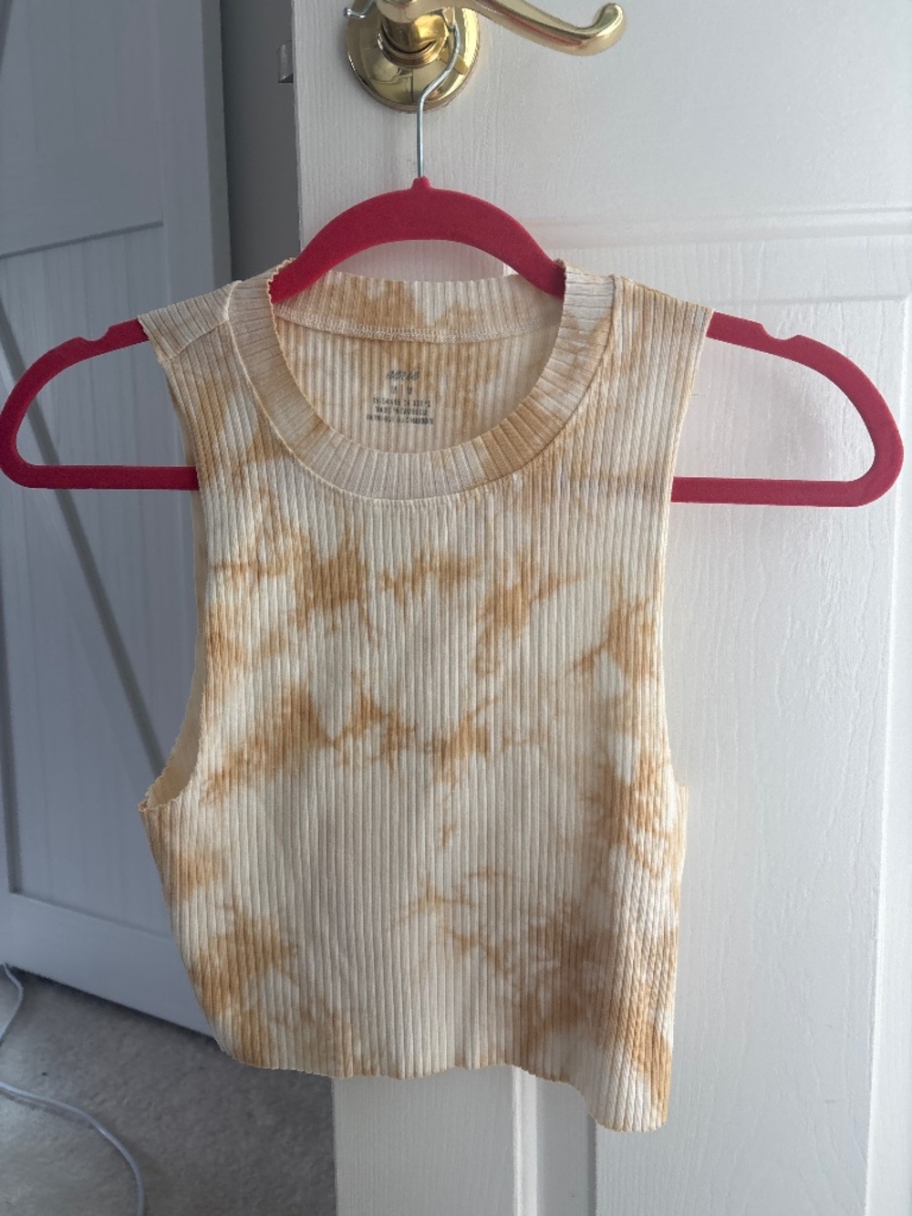 Aerie Ribbed Cropped Tank - Picture 2 of 5